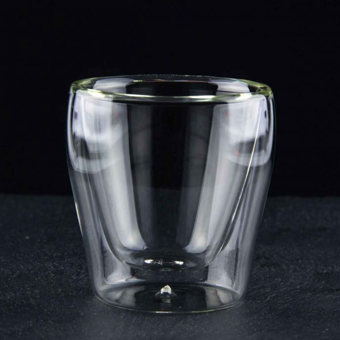 hochwertiges mundgeblasenes Borosilikat-Glas